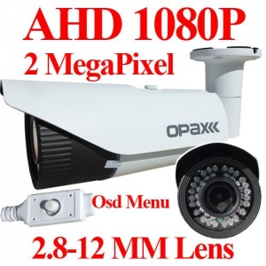 AHD 1080p 2 MegaPIXEL 2.8-12 MM 42 IR LED METAL KASA 40-45M GECE