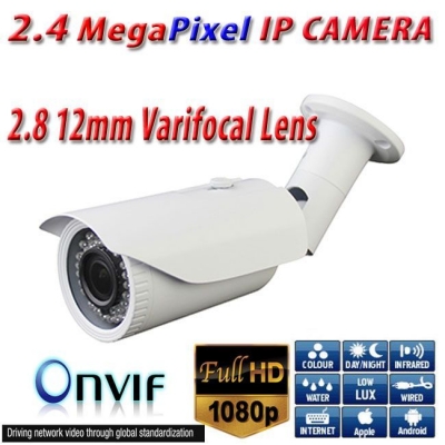 CA-245 2.4 MEGAPIXEL 2.8-12MM VARIFOCAL IP KAMERA