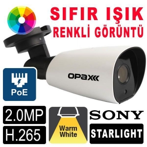 OPAX-8010P 2MP/3MP POE&#039;Lİ SONY STARLIGHT