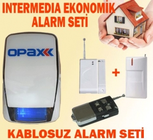 İNTERMEDİA EKONOMİK KABLOSUZ ALARM SETİ